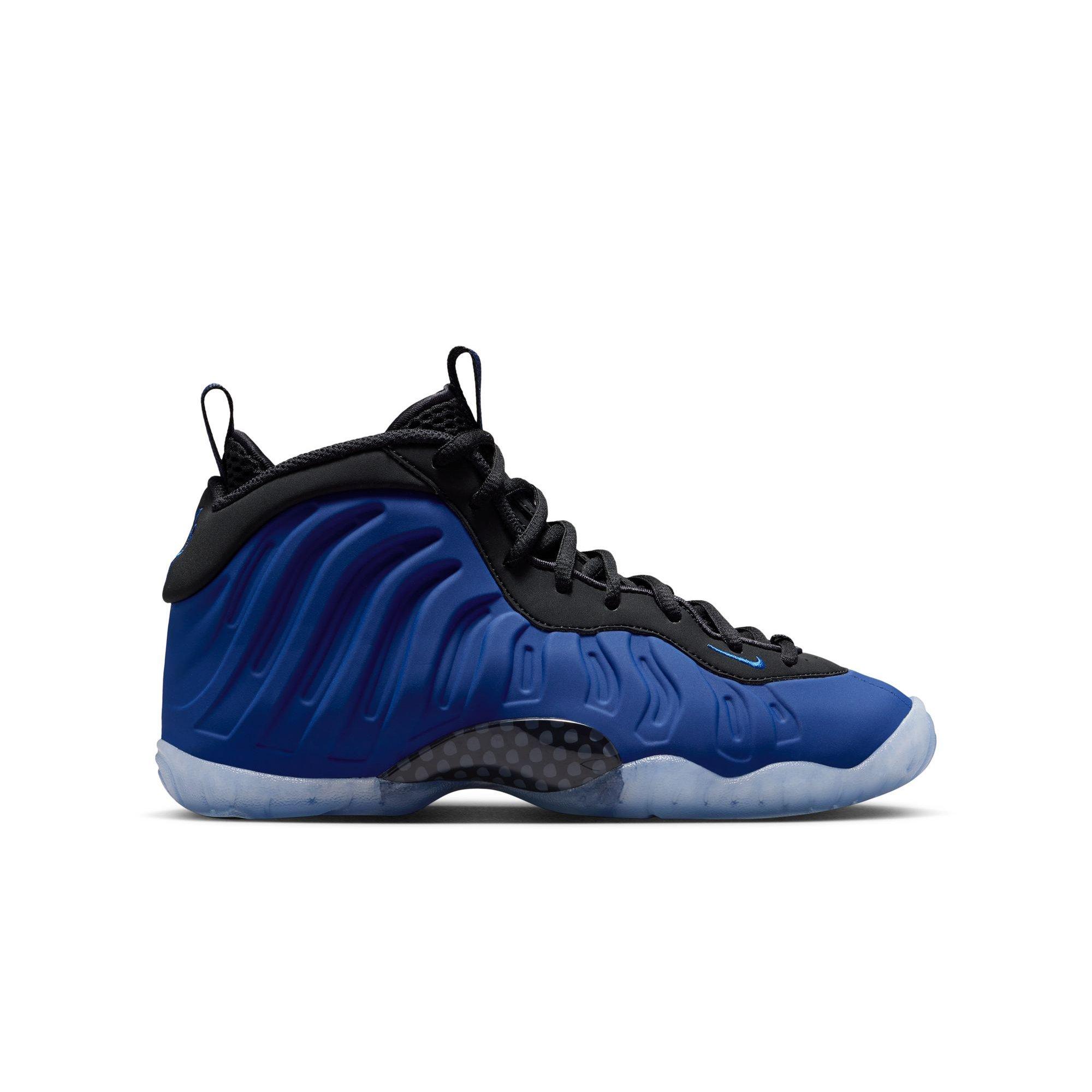 Nike Little Posite One "Deep Royal/Black" Grade School Boys' Shoe - BLUE/BLACK